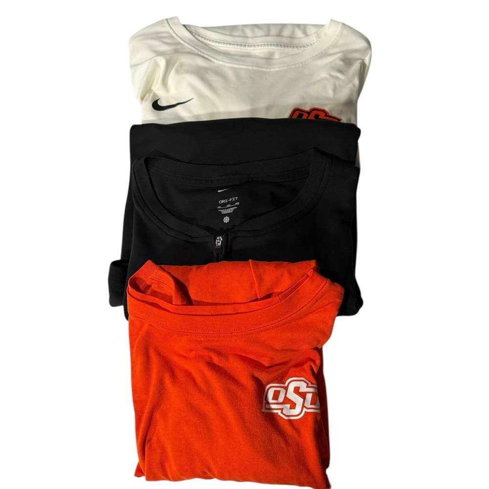 Nike‎ Oklahoma State Cowboys Team Issued Shirt Bundle Mens 3XL OSU Football